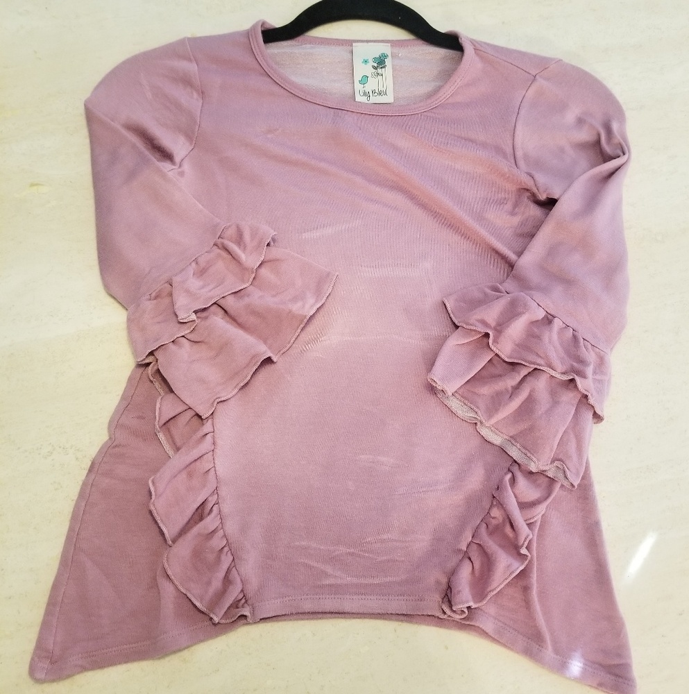 Lily Bleu Mauve Pink Girls Trendy Blouse